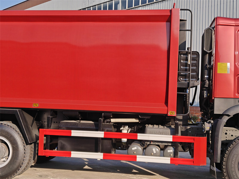 HOWO 20cbm garbage compactor truck export Ethiopia