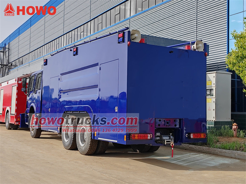HOWO armored crowd control riot truck