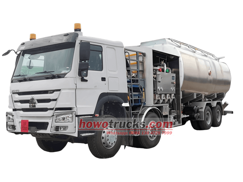 Camión de reabastecimiento de combustible para aeronaves Howo