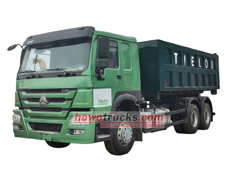 Camión elevador con gancho Howo