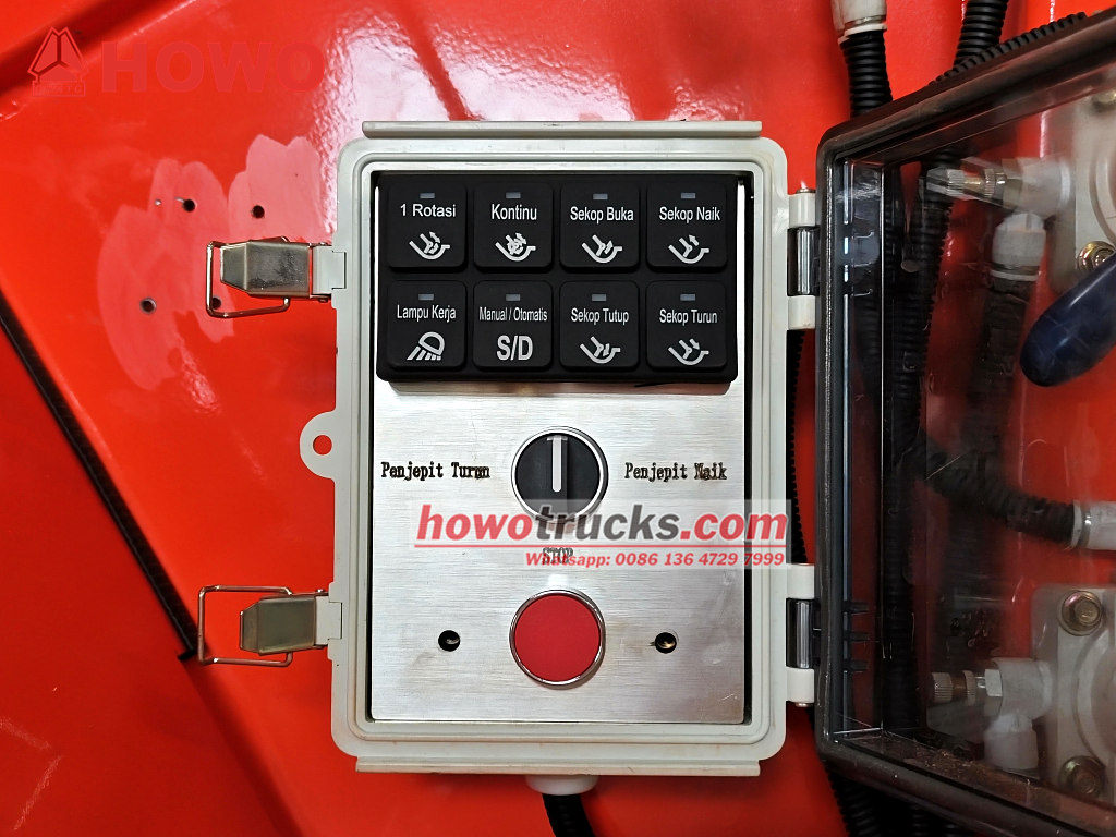 10cbm Rear Loader Truck Bodies for Howo