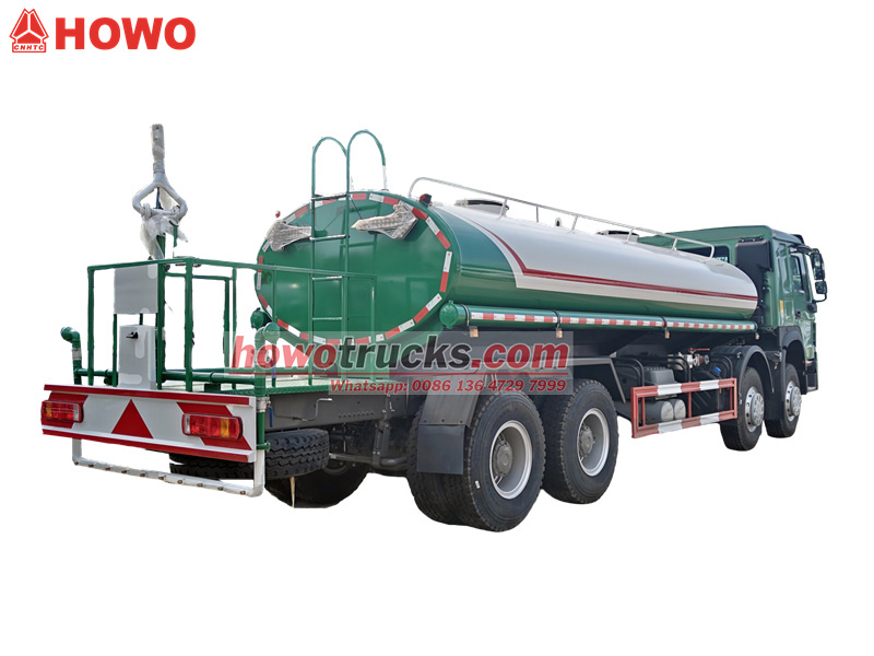 Howo 8x4 water tank truck
