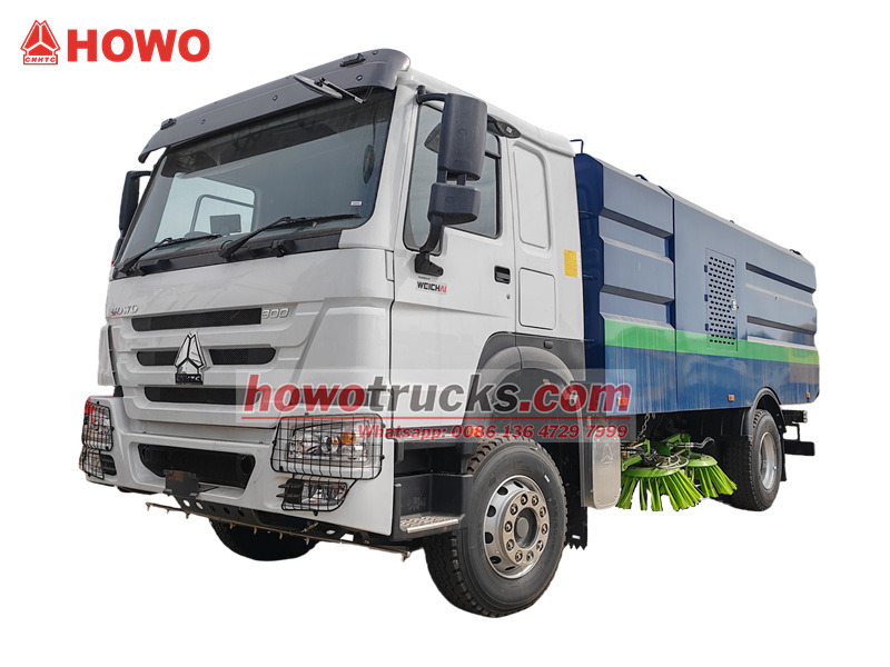 SINOTRUK HOWO RHD sweeper truck