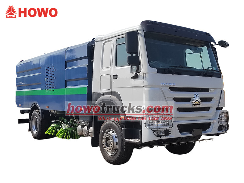HOWO road sweeper truck for sale