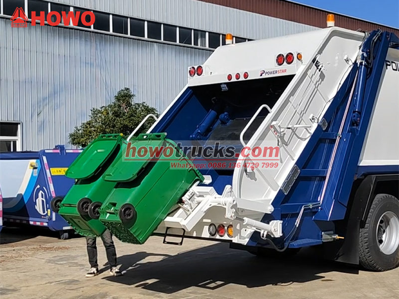 HOWO 20 cubic refuse compactor