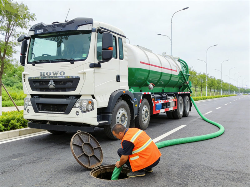 Howo vacuum tanker truck