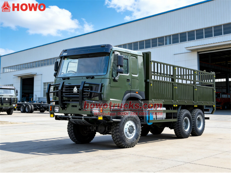 Howo off raod 20tons cargo truck