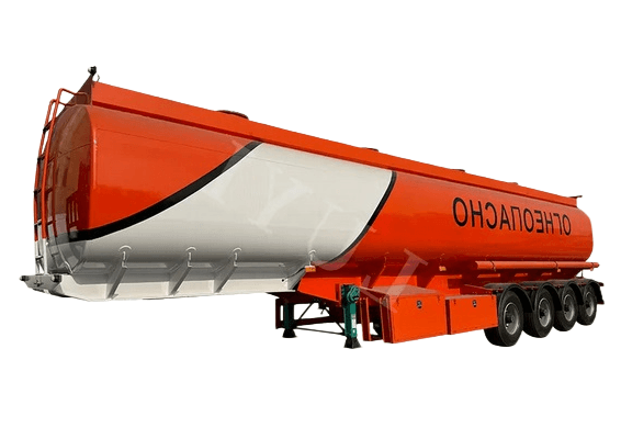 Semirremolque cisterna de petróleo