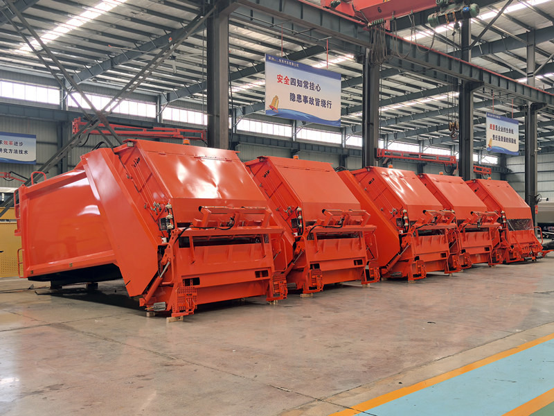 5 units howo rear loader upper body