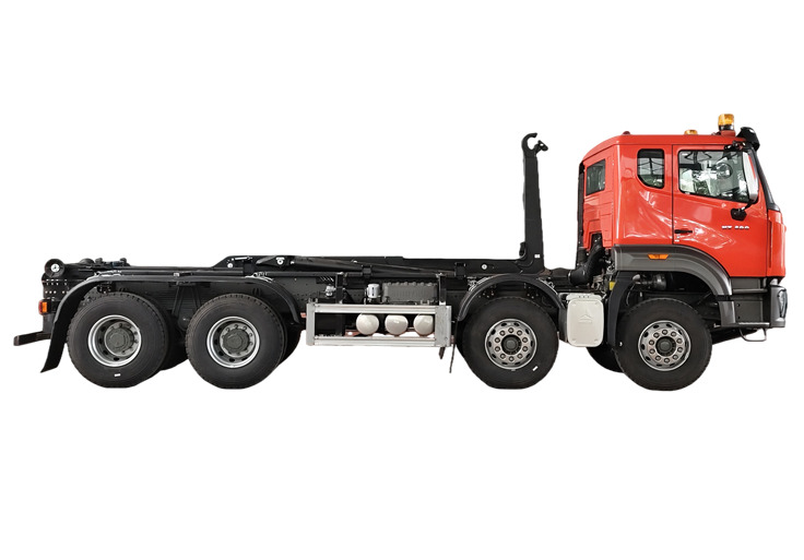 HOWO hook lift bin lorry