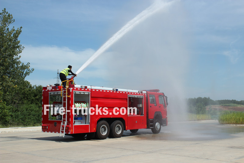 HOWO Foam Water Fire Truck Accessories List