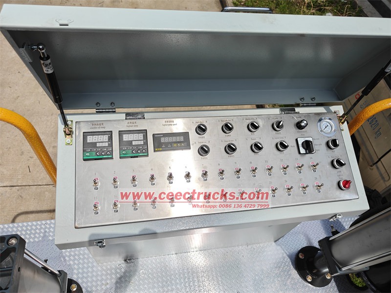 Rear mounted integrated Control Box