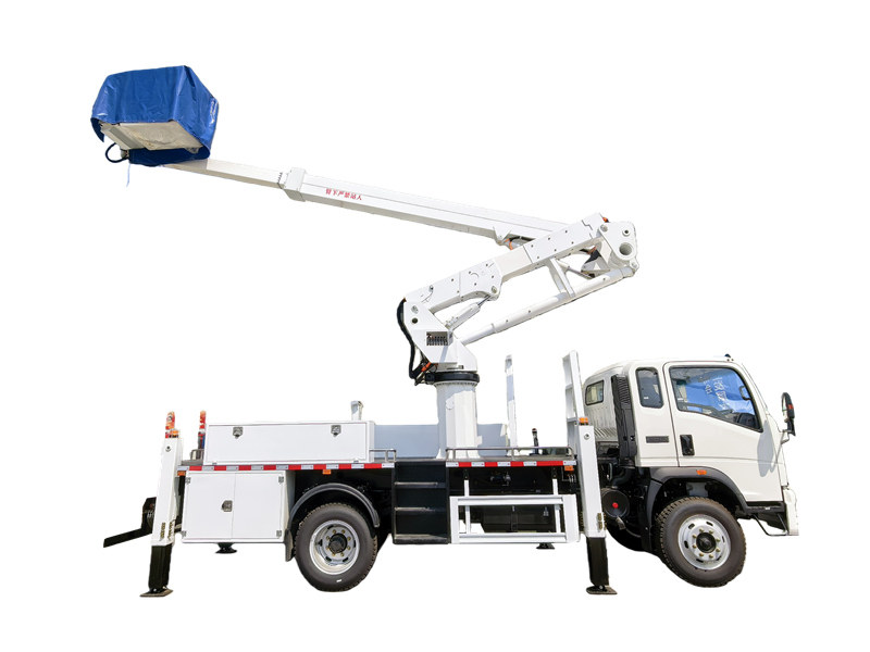 Sinotruk insulated boom aerial work platforms truck