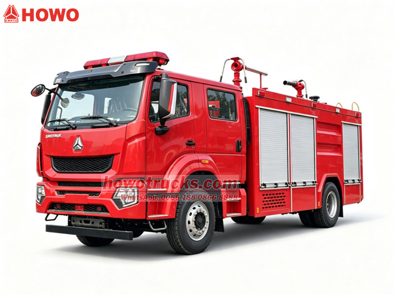 HOWO M7 fire fighting truck