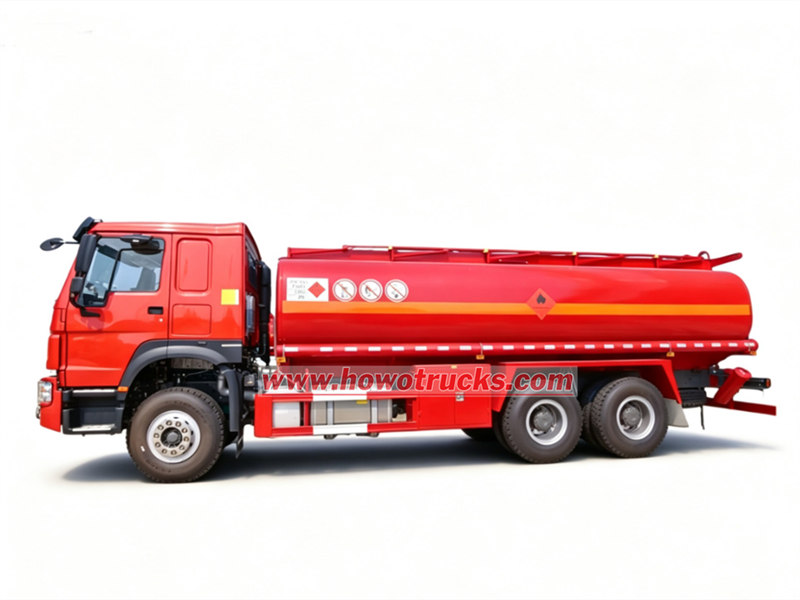 &nbsp;HOWO 6x4 fuel pump truck