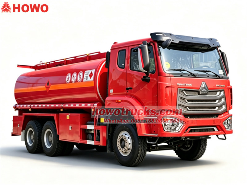 HOWO heavy 20000L fuel bowser truck