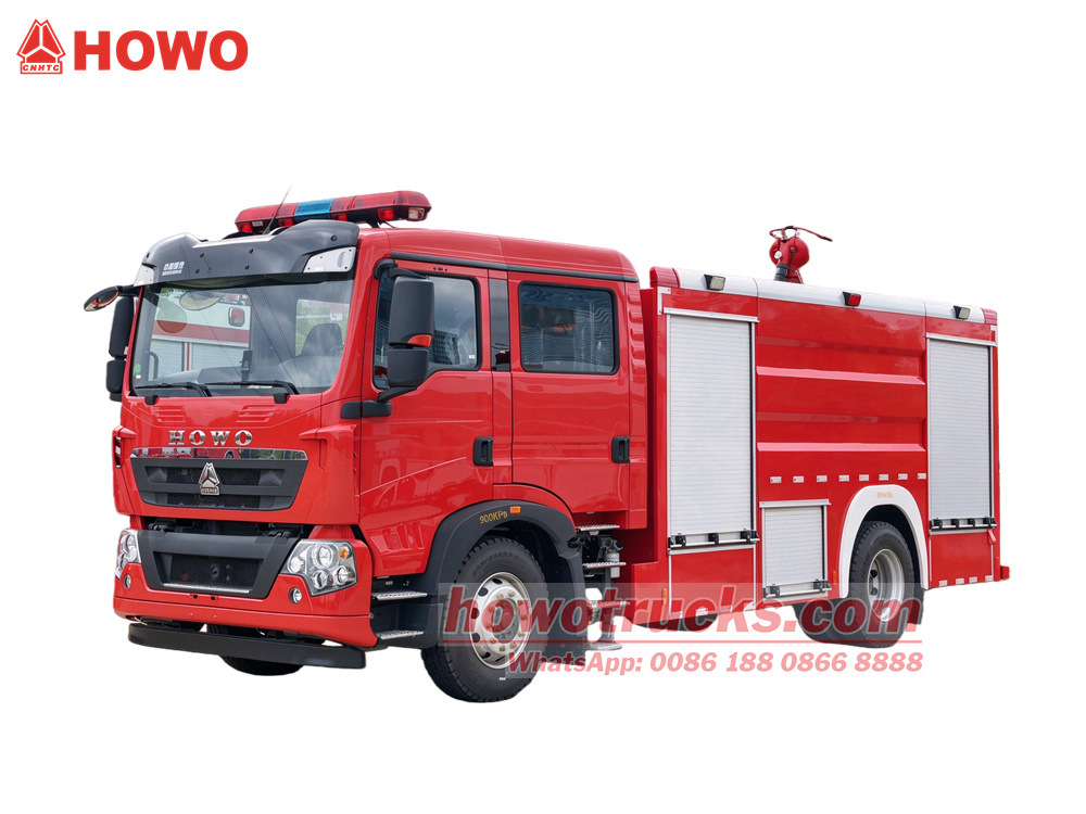HOWO TX 300HP Water Fire protection truck 